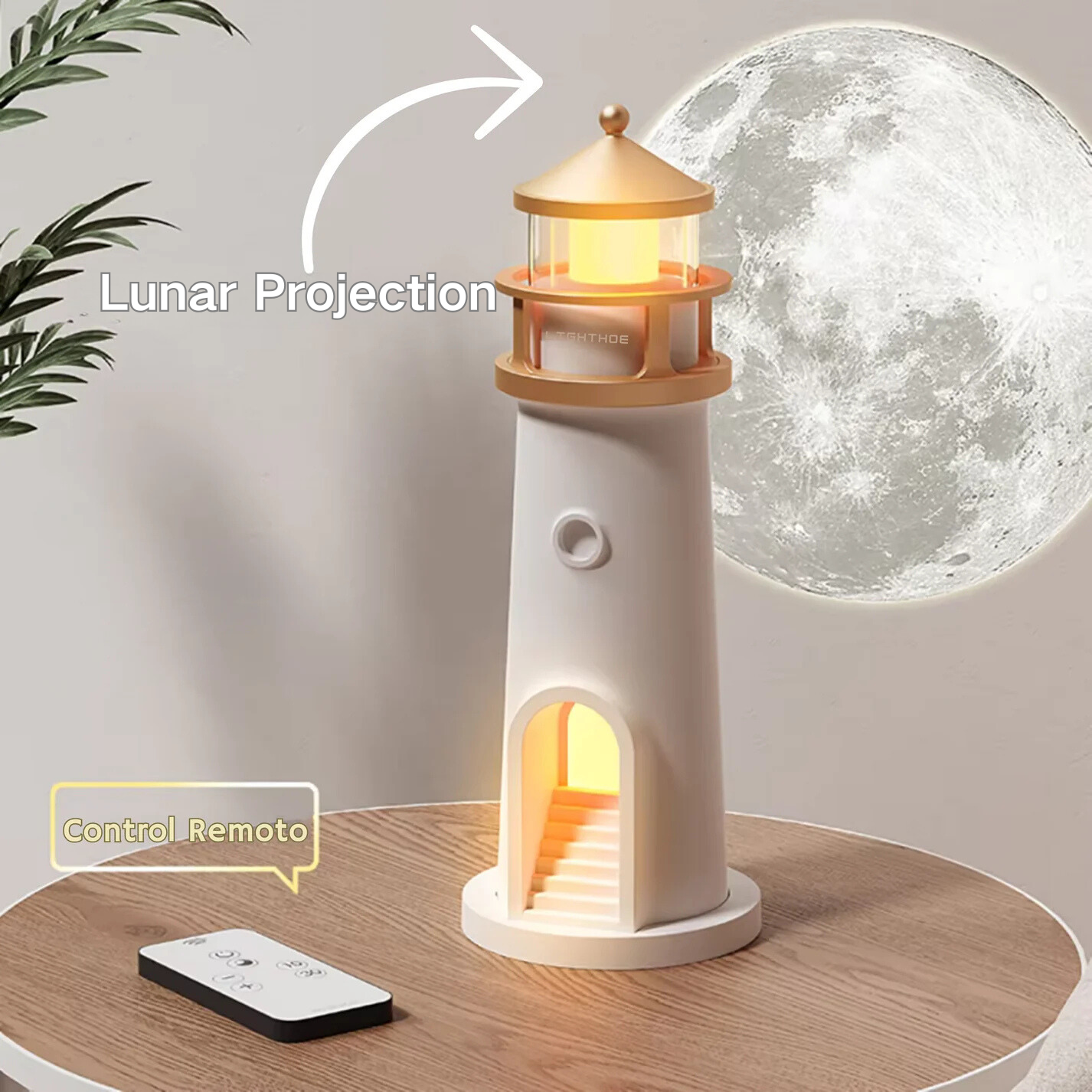 Lunar Lighthouse Projector