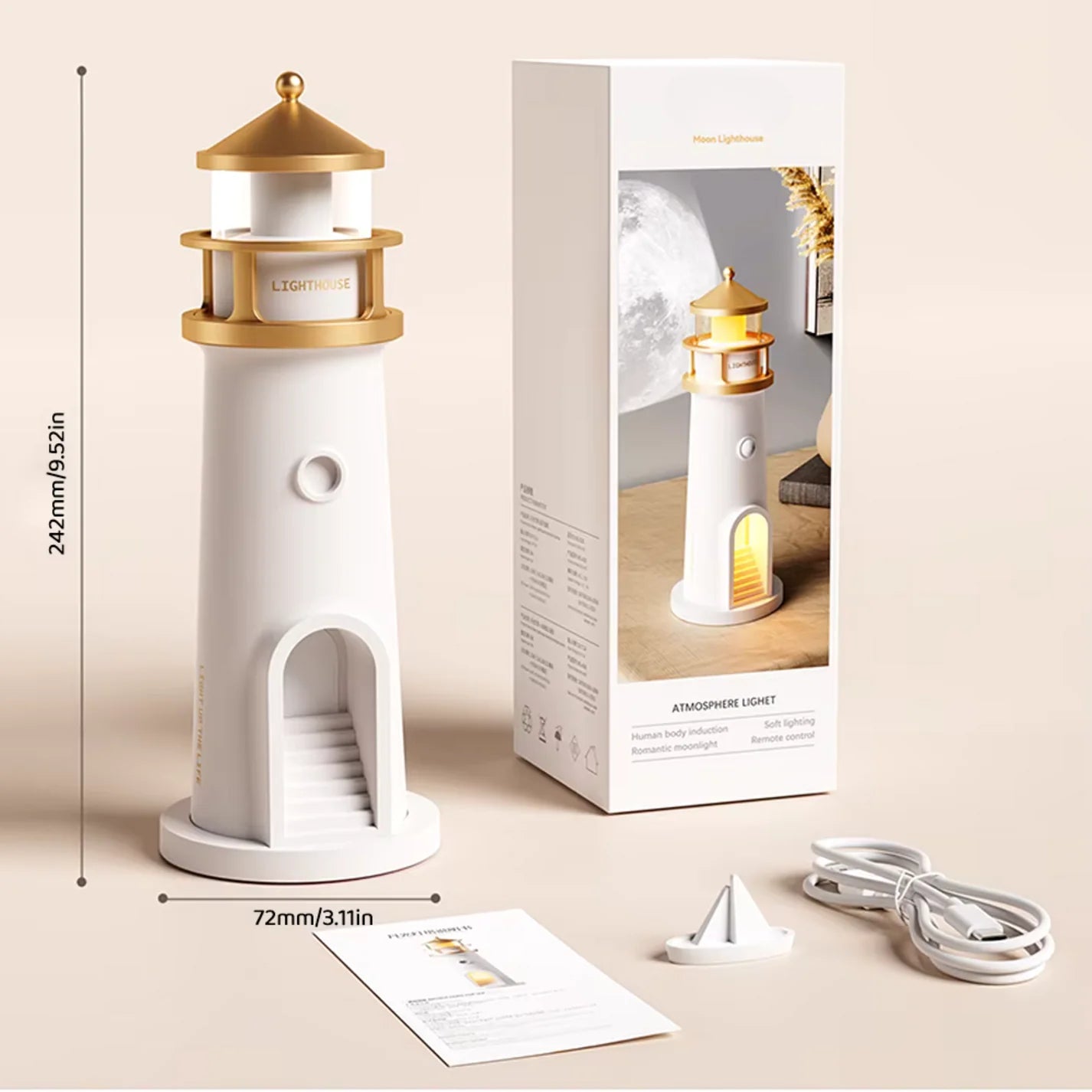 Lunar Lighthouse Projector